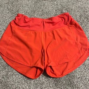 Lululemon high waisted shorts